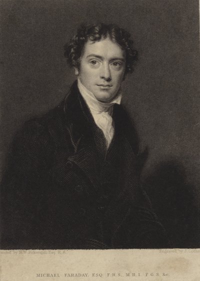 Michael Faraday door Henry William Pickersgill